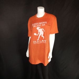 💜Just An Old Lady💜 Women's Printed Tee